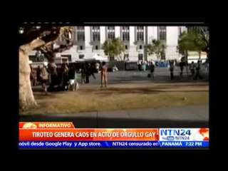 Durante el día del Orgullo Gay hubo un herido en marcha realizada en San Francisco