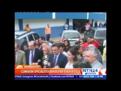 Comisión oficialista de Brasil viaja Venezuela para visitar familiares de presos políticos