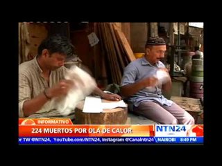 Aumenta a 224 el número de muertos por ola de calor en Pakistán