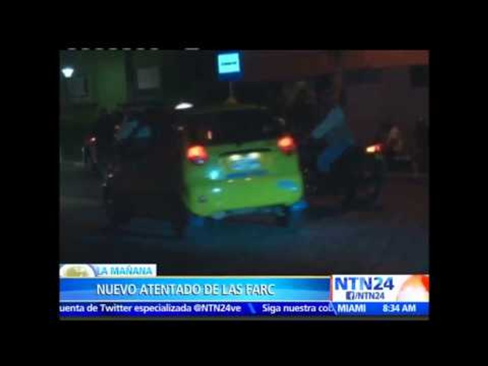 Atentado de las FARC contra estación de Policía en Nariño deja al menos dos uniformados heridos