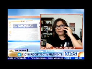 “Periodistas en Vzla se sienten silenciados”: Dir. Ejecutiva del Instituto de Prensa y Sociedad
