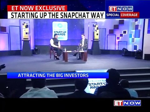 SoftBank’s Nikesh Arora Chats With Snapchat’s Evan Spiegel At Jio-ET Startup Awards