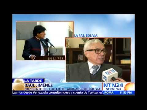 Evo Morales sugirió que abogados involucrados en corrupción deben perder su título profesional