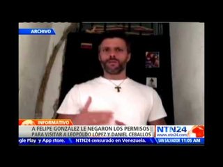 Expresidente español González abandona Venezuela este martes tras negativa para ver presos políticos