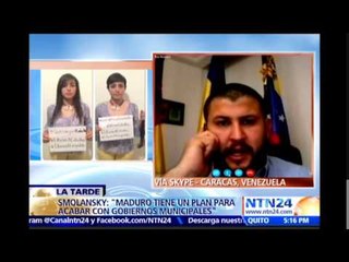 “Quieren destituir a Patricia de Ceballos cuando ella ha estado apegada a la ley”: David Smolansky