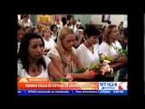 Lilian Tintori y Patricia de Ceballos finalizan en Caracas la jornada de oración por sus esposos