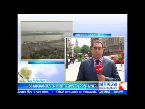 Encuentran a 68 indocumentados ocultos en contenedores de un puerto en Inglaterra