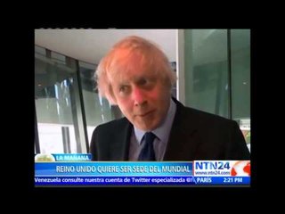 Alcalde de Londres asegura que la ciudad “está lista” para organizar una “gran Copa Mundial”