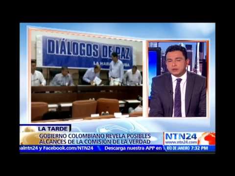 Analista explica funciones y alcances de la Comisión de la verdad para el proceso de paz colombiano