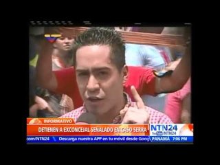 Así fue la captura del exconcejal colombiano, Julio Vélez, señalado por asesinato de Serra
