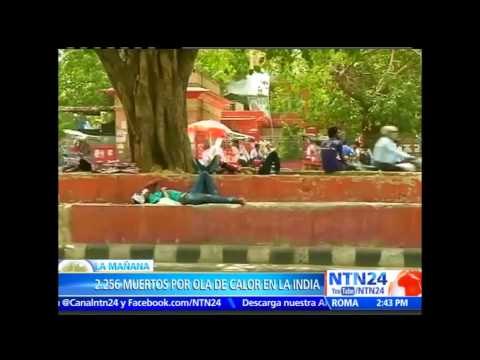 Ya son 2256 muertos por ola de calor en India