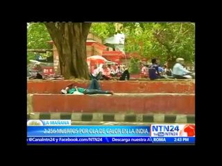 Ya son 2256 muertos por ola de calor en India