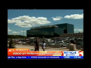 Vence la 'Ley Patriota' en EE. UU. que permitía recolección de datos telefónicos por la NSA