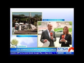 En medio de un clima tenso, México se prepara para elecciones federales de este domingo