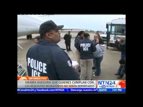 Obama asegura personas podrían beneficiarse de alivios migratorios no pueden ser deportados