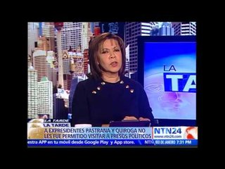 Expresidente Pastrana habla tras fallida visita a presos políticos en Vzla