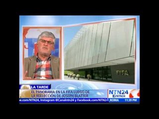 Experto en fútbol habla sobre la reelección de Blatter como presidente de la FIFA