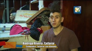 Tallarín con Banana y Tato Villanueva, en el Segundo Encuentro Internacional de Clown