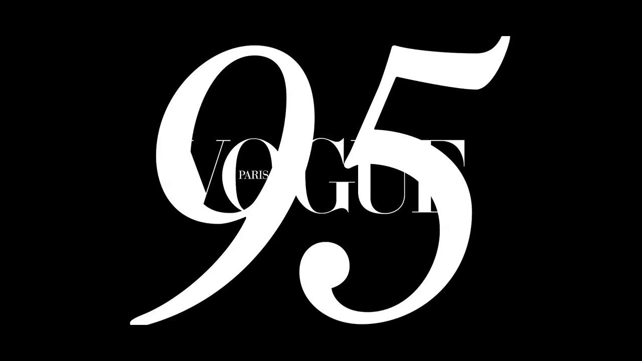 Anthony Vaccarello souhaite un joyeux anniversaire à Vogue Paris