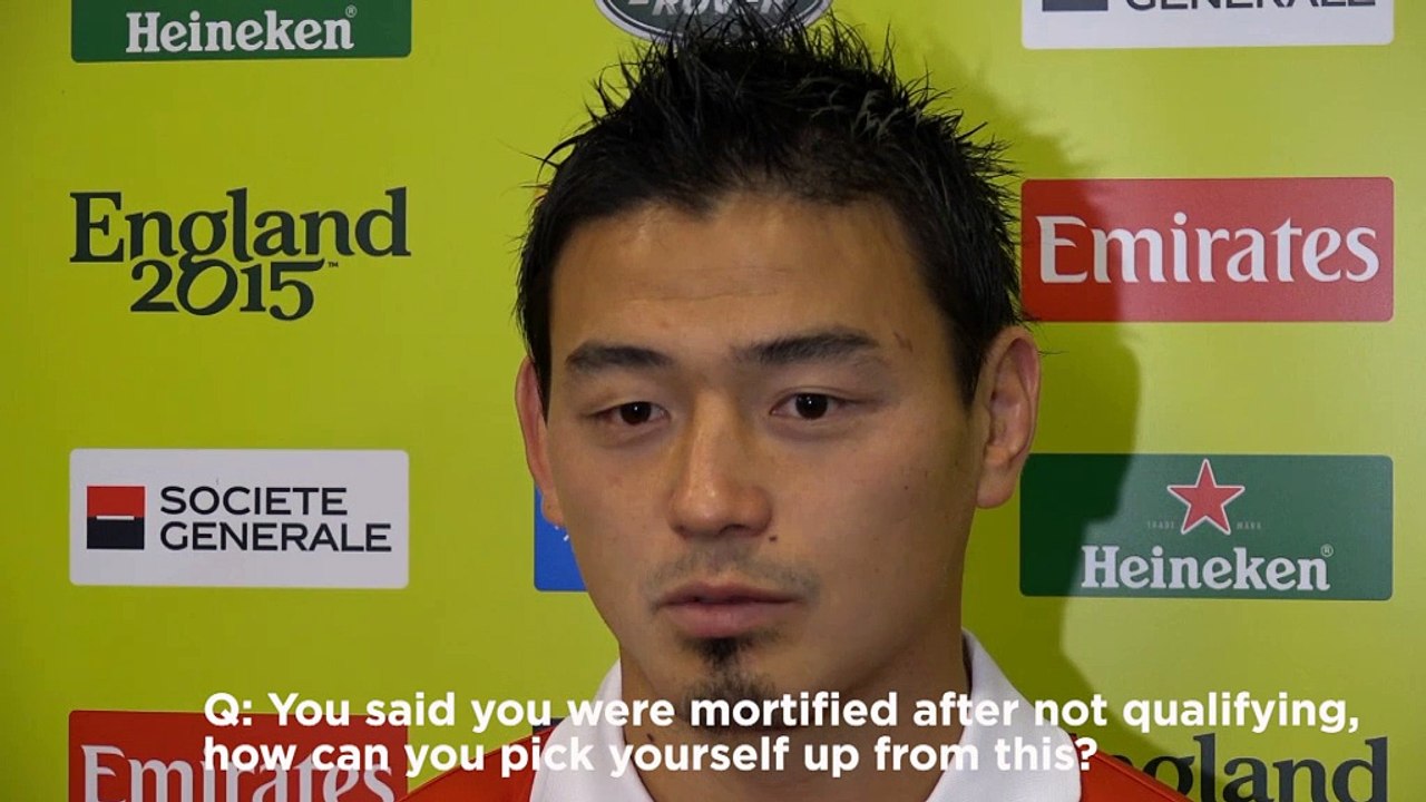 Japan star left in tears by reporter after WC heroics