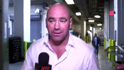 UFC 192  Dana White Backstage Interview