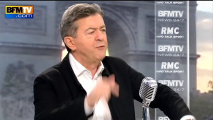 Скачать видео: Air France : Mélenchon s'en prend à Manuel Valls