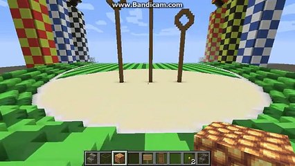 minecraft hogwarts quidditch sahası