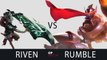 Riven vs Rumble - Jin Air SoHwan KR LOL Challenger 1001LP