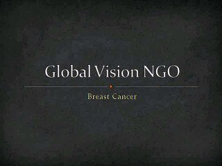 Global Vision NGO Breast Cancer