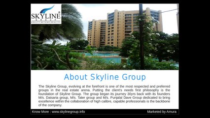 Skyline Group Real Estate Developer in Vidya Vihar Mumbai