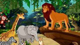 The Rabbit And Lion (खरगोश और शेर) | Moral Stories | Hindi Animated Stories For Kids