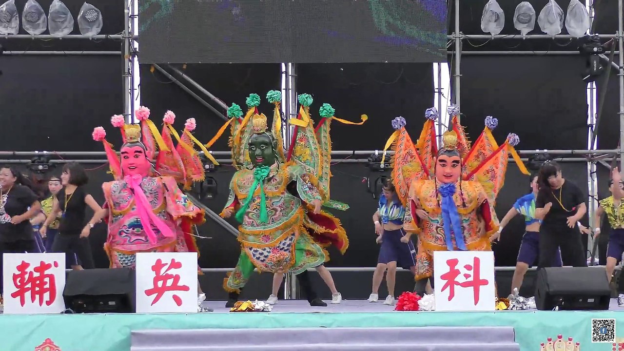 Tike Dance Contest - Sharks Cheer Leading @ 2015 Kaohsiung Zuoying Wannian Folklore Festival