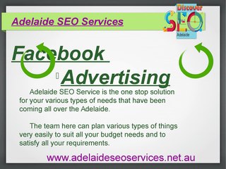 Facebook Advertising Services Adelaide