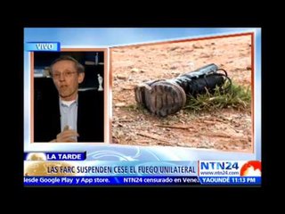 Antonio Navarro Wolff habla en NTN24 sobre suspensión del cese al fuego de las FARC