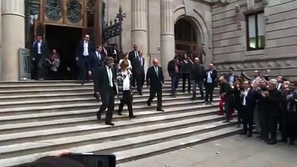 La consellera abandona el TSJC després de declarar