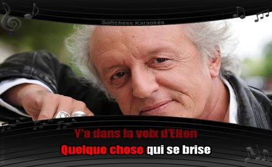Karaoké Didier Barbelivien - La voix d'Elton