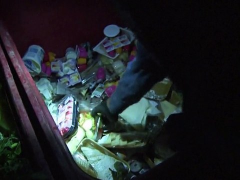 Gaspillage: des poubelles de supermarché plus riches que nos assiettes