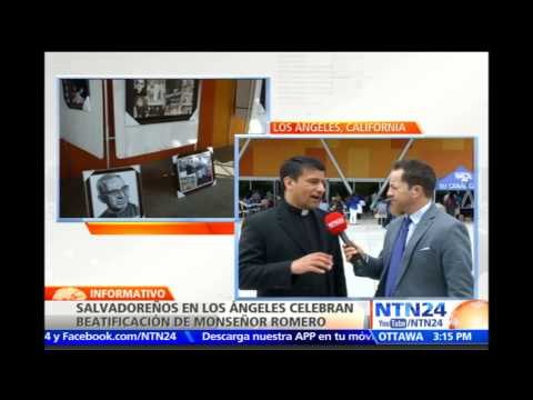 Salvadoreños en Los Ángeles recuerdan con mucha emoción a monseñor Romero en su beatificación