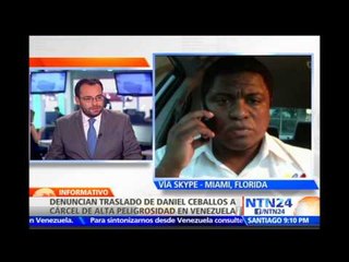 Ceballos vestido de amarillo y con cabeza rapada representa “aberración a DD.HH.” en Vzla: Veppex