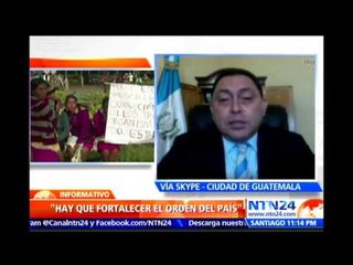 "El país está en una crisis que se está administrando": saliente ministro de Gobierno de Guatemala