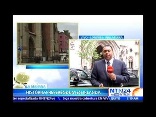 Irlanda se prepara para votar en histórico referendo sobre matrimonio