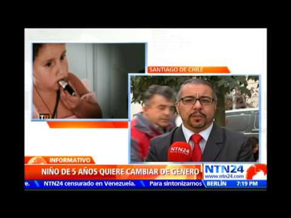 Polémica en Chile: niño de cinco años es apoyado por sus padres para cambiarse de género