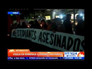 Cientos de personas participan en "velatón" en Chile tras muerte de  jóvenes en manifestación