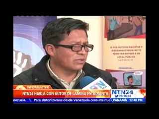 "Pido mil disculpas al pueblo boliviano": autor de polémico texto estudiantil