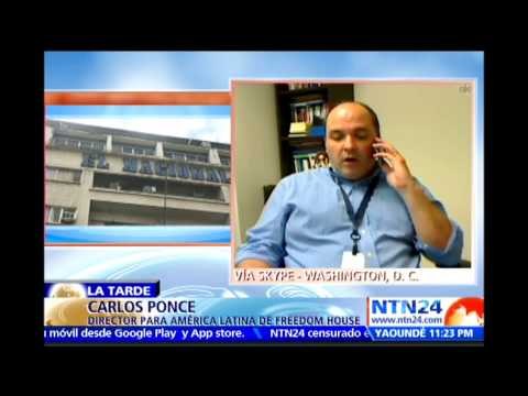 Hay violación directa de DD.HH. contra dueños de medios en Vzla: Dir. para A.L. de Freedom House