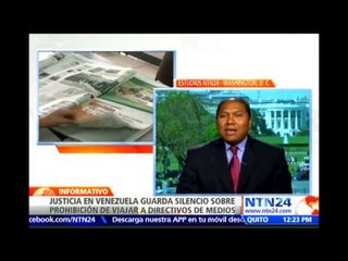 “En Vzla no se puede informar libremente”: Dir. proyectos del Centro Internacional de Periodistas