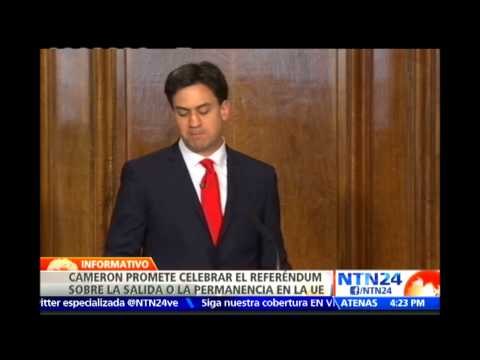 Conservadores de David Cameron ganan elecciones británicas, según sondeo a pie de urna