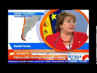 “Que la presidenta arme su equipo con mayor libertad”: diputado habla sobre futuro gabinete chileno