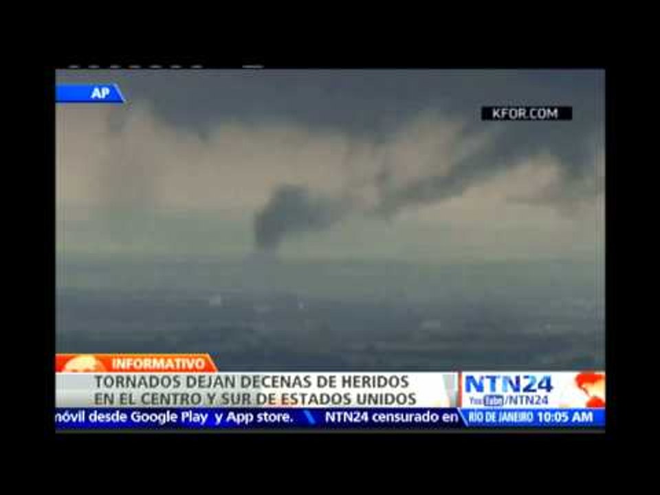 20 heridos y ciudades bajo el agua es el saldo que dejaron 29 tornados a su paso por EE. UU.