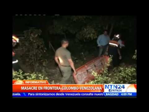 Masacre en la frontera colombo venezolana: autoridades hallaron una fosa común con siete cuerpos